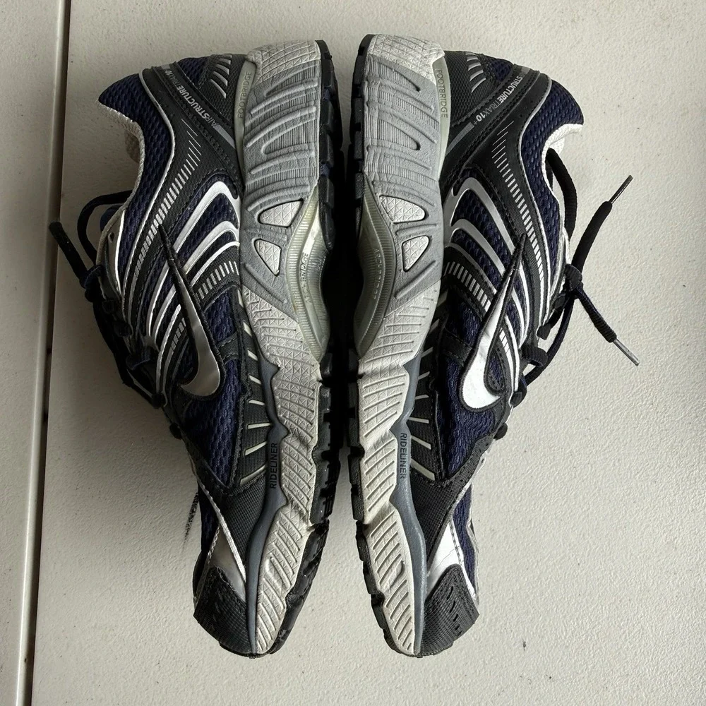 Nike Mens VINTAGE RARE 2007 Air Structure Triax+ 10 Athletic Sneakers Shoes Sz 9